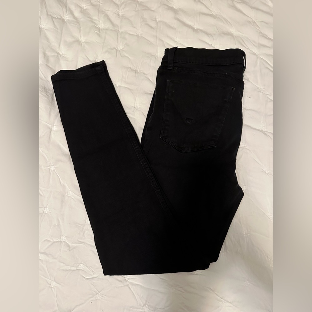 Hudson Krista Super Skinny Jeans in Black - Size 29